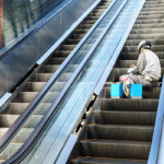 escaleras eléctricas y rampas